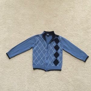 Gymboree VGUC Boys zip sweater